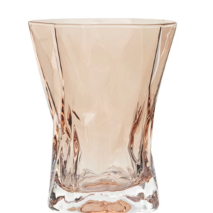 10 oz. drinking glass, plum color